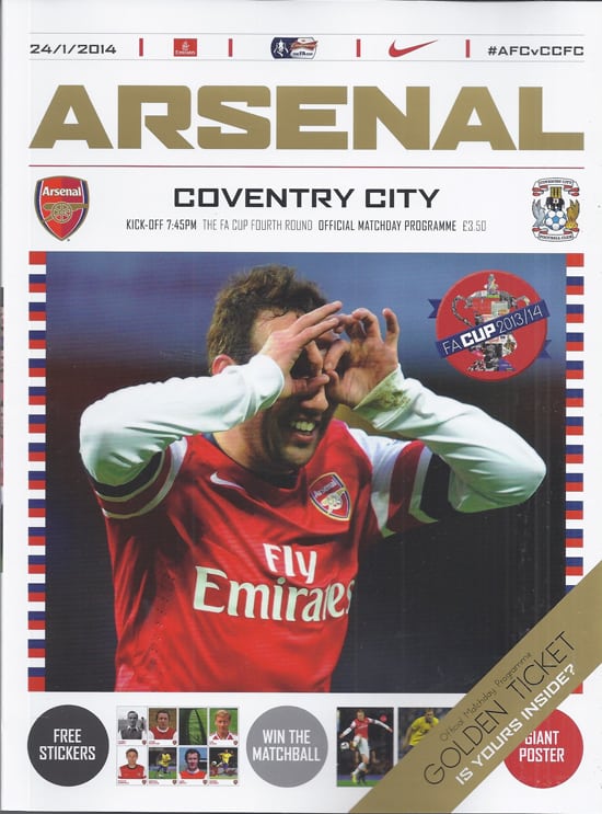 Arsenal FC v Coventry City FC